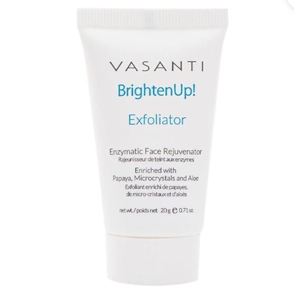Vasanti BrightenUp! Exfoliator - Enzymatic Face Rejuvenator - Deluxe Sample 20g - Picture 3 of 16